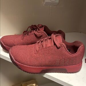 NOBULL Red Knit Sneakers